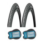 Bike Sky Chaoyang 24 Jant 24X1.75 Bisiklet Dış Lastiği Yol Tipi H-460 X 2 Adet + Panda İç Lastik Seti