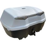 Bike Sky Tien 52 Litre Motosiklet Arka Çantası Otomatik Kilit Sırt Dayamalı Gri