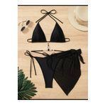 bikinistan Taşlı bikini ve pareo set Hı pkpj