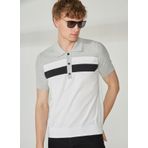 Bikkembergs Gri Erkek Polo T-Shirt C S P47 10