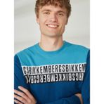 Bikkembergs Mavi Erkek Kazak C S 52G 10 - L