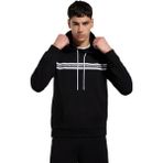 Bikkembergs PBMF0035 Siyah Erkek Kapüşonlu Sweatshirt