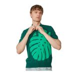Bikkembergs Polo T-Shirt, M, 5003042485, Yeşil, Erkek