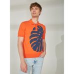 Bikkembergs Turuncu Erkek Polo T-Shirt C S P50 10 - XL
