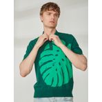 Bikkembergs Yeşil Erkek Polo T-Shirt C S P50 10