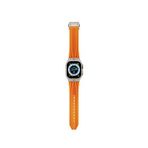 Bikordon Streamlined Apple Watch Uyumlu 44/45/46/49 mm Turuncu Akıllı Saat Kordonu