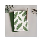 Bikutumutluluk Banana Leaf Yeşil Bitkiler Defter