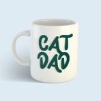 Bikutumutluluk Cat Dad Kedi Babası Kupa Bardak