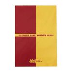 Bikutumutluluk Hediye - Sarı Kırmızı Taraftar Motto Hediye Kartı Kartpostal