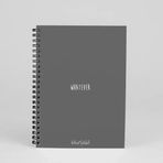 Bikutumutluluk N024 Renkli Tasarım Spiralli Defter