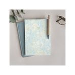 Bikutumutluluk N058 Su Deseni Çizgisiz Defter
