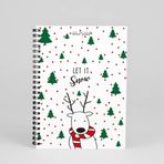 Bikutumutluluk N068 Renkli Tasarım Spiralli Defter