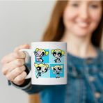 Bikutumutluluk Powerpuff Girls Bubbles Mavi Enerjisi Kupa