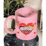 Bikutumutluluk Powerpuff Girls Kalpler Pembe Kupa Bardak