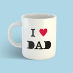 Bikutumutluluk Seni Seviyorum Babacığım I Love Dad Babalar Günü Kupa Bardak