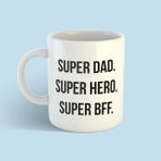 Bikutumutluluk Super Dad Babalar Günü Kupa Bardak