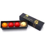 Bilardo Malzemem Xin Kang Star 4 Top Seti - Siyah