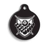 Bilardo Yuvarlak Kedi ve Köpek Künyesi