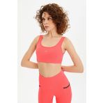 bilcee Kadın Cosmo Likralı Pedli Spor Crop Toparlayıcı Bra Sporcu Sütyeni Büstiyer 0819