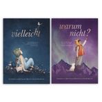 Bilderbuch Set "Vielleicht" & "Warum nicht?" von Kobi Yamada & Gabriella Barouch – Zwei inspirierende Kinderbücher über Mut, Träume & Möglichkeiten – Mit Lesezeichen – Liebevoll illustriert