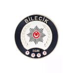 Bilecik Polis Kol Arması 3D Plastik Tpu, Yeni Tip, Cırtlı, Standart Ölçü, 1.Sınıf Kalite