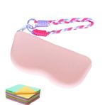 Bilek Kayışlı Güneş Gözlüğü Kılıfı, Silikon Güneş Gözlüğü Organizörü, Seyahat Plaj Erkek Gençler İçin Şık Çizilmeye Dayanıklı Gözlük Kabı