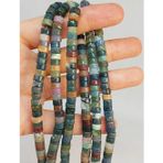 Bileklik Boy Akik Taşı Şekilli 3x6mm Yarım Dizi 49344 18cm Uzunluğundadır