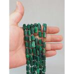 Bileklik Boy Malakit Taşı 7x12mm Yarım Dizi 49954 18cm Uzunluğundadır