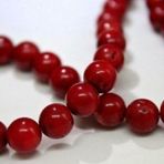 Bileklik Boy Mercan Yarım Dizi 8-9mm (BOYALIDIR) (18CM UZUNLUĞUNDADIR)