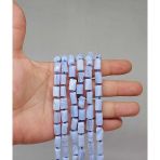 Bileklik Boy Yarım Dizi Kalsedon Taşı 7x12mm 49964 18cm Uzunluğundadır