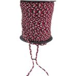 Bileklik Ipi, Hediye Paketleme Ipi, Şans, Bereket, Aşk, Şifa, Güç 10 mm Pamuk 10 Metre Kırmızı