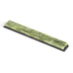 Bileme taşı, 2'si 1 arada bileme taşı seti, 150 x 20 x 5 mm, bileme taşı, yeşim taşı, parlatma, zımpara malzemesi, yeşil, ev, mutfak için uygun (yeşil)