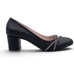Bilener 0151 Taşlı Kadın Stiletto - Siyah
