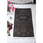 Bilenler Kabe Kapısı Desenli Astarlı Seccade