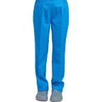 Bilenn Tekstil Kadın Alpaka Pantolon - 36 Saü Mavi - Saks Mavi - 2XL