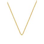 Bilezikci Force 14 Ayar Altın Zincir Kolye (2 Mm Enli) 45 Cm.
