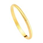 Bilezikhane Hediyelik Bilezik 4,50 Gram Simli Model 14 Ayar Altın