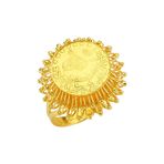 Bilezikhane Reşat Altınlı Keklik 7.00 Gram 22 Ayar Yüzük