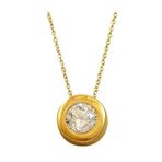 Bilezikhane Tektaş 1.71 Gram 14 Ayar Altın Kolye