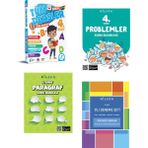 Bilfen 4.sınıf 6'lı Deneme+Problemler Sb+Paragraf Sb+Pruva Tüm Dersler Emojili Sb Seti(4 Kitap)