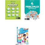 Bilfen 4.sınıf Problemler Sb+Paragraf Sb+Pruva Tüm Dersler Emojili Sb Seti(3 Kitap)