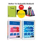 Bilfen Yayıncılık 4. Sınıf Türkçe Soru Bankası +Bilfen Matematik Soru Bankası + Telli Defter polo Kalemlik