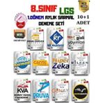 Bilfen Yayıncılık 8. Sınıf LGS 1. Dönem Aylık Sarmal Deneme Seti 10+1 Adet Deneme Kitabı