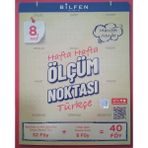 Bilfen Yayıncılık 8.sınıf Türkçe Ölçüm Noktası