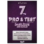 Bilfen Yayıncılık Bilfen 7. Sınıf Ingilizce Pro&test Soru Bankası