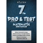 Bilfen Yayıncılık Bilfen Yayınları 7. Sınıf Pro&Test Matematik Soru Bankası Hedef Yaş Grubu İçin Özel İçerik
