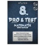 Bilfen Yayıncılık Pro Test 8. Sınıf Matematik Soru Bankası Mesleki Hazırlık İçin 2025 Yılına Uygun