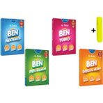 Bilfen Yayınları 4.Sınıf Ben Matematik Fen Türkçe Sosyal Etkinlik Kitabı Seti