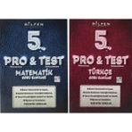 Bilfen Yayınları 5. Sınıf Pro & Test Matematik Türkçe Soru Bankası Seti