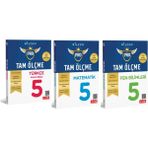 Bilfen Yayınları (5. Sınıf) Tam Ölçme Türkçe / Matematik / Fen Bilimleri Etkinlikli Soru Bankası 3'lü Set (Yeni Müfredat)